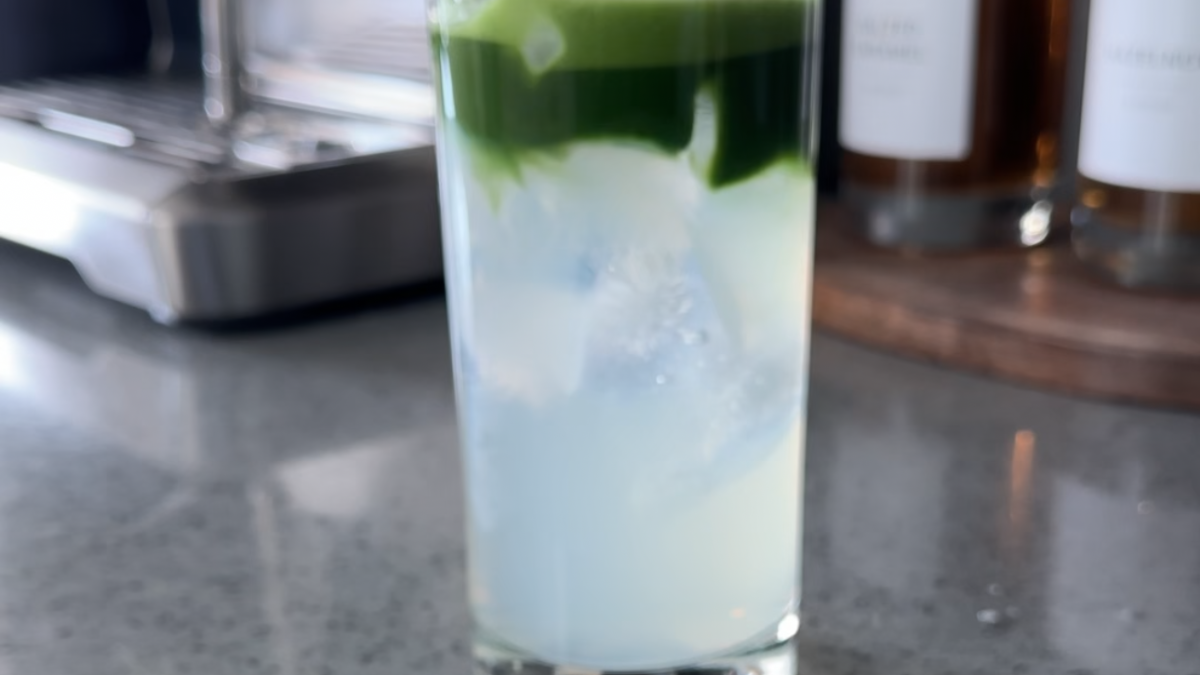 Matcha Palmer (Lemonade)
