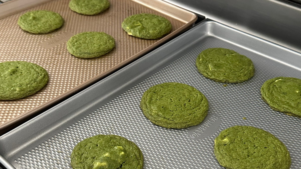 Matcha White Chocolate Cookies